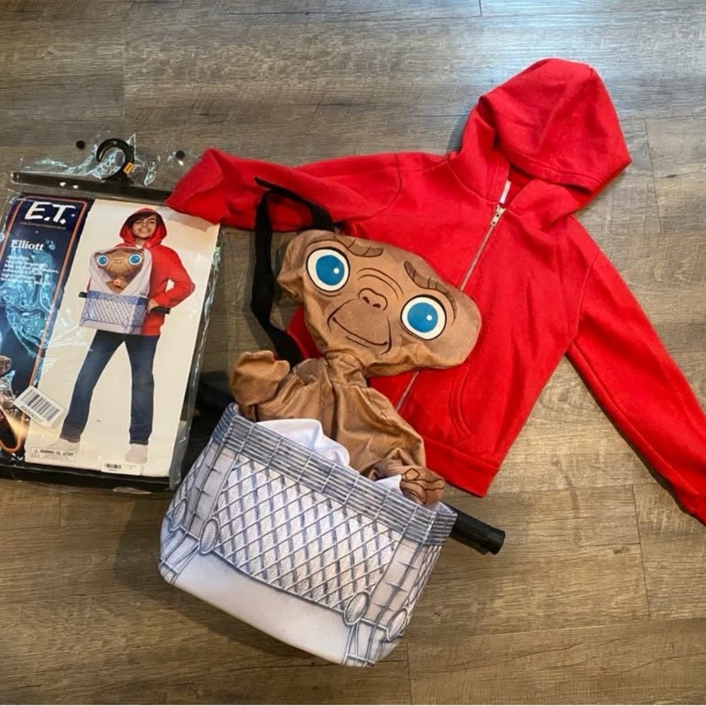 Red Hoodie with E.T. Costume